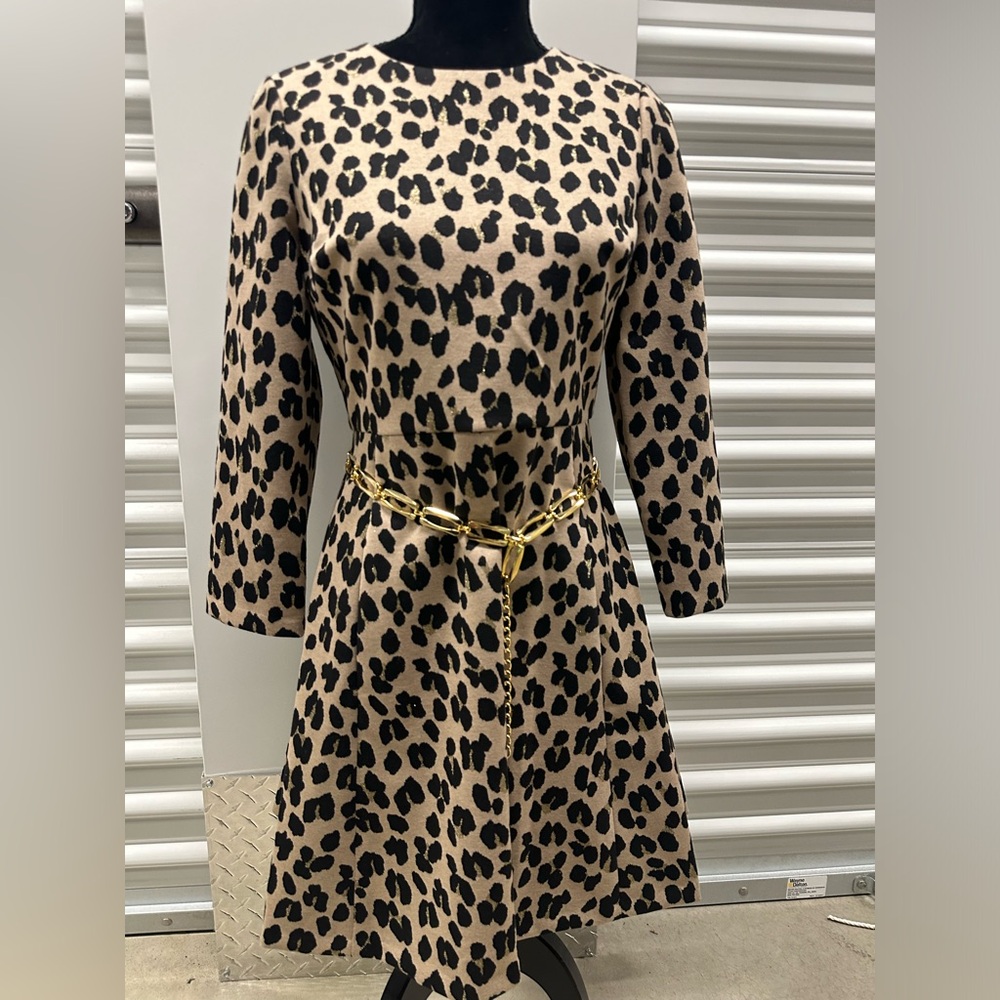 Kate Spade cheetah dress 6